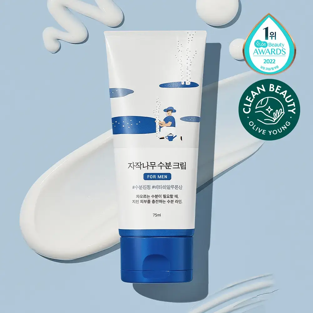 [수분진정] 라운드랩 포 맨 자작나무 수분 크림 75ml